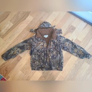 Columbia 3in1 Shell Jacket Only XL Mossy Oak Breakup
